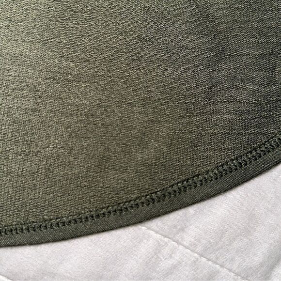 Athletic Works M Camo Green Funnel Neck Lightweight Terrycloth Interior Hoodie - Picture 12 of 12